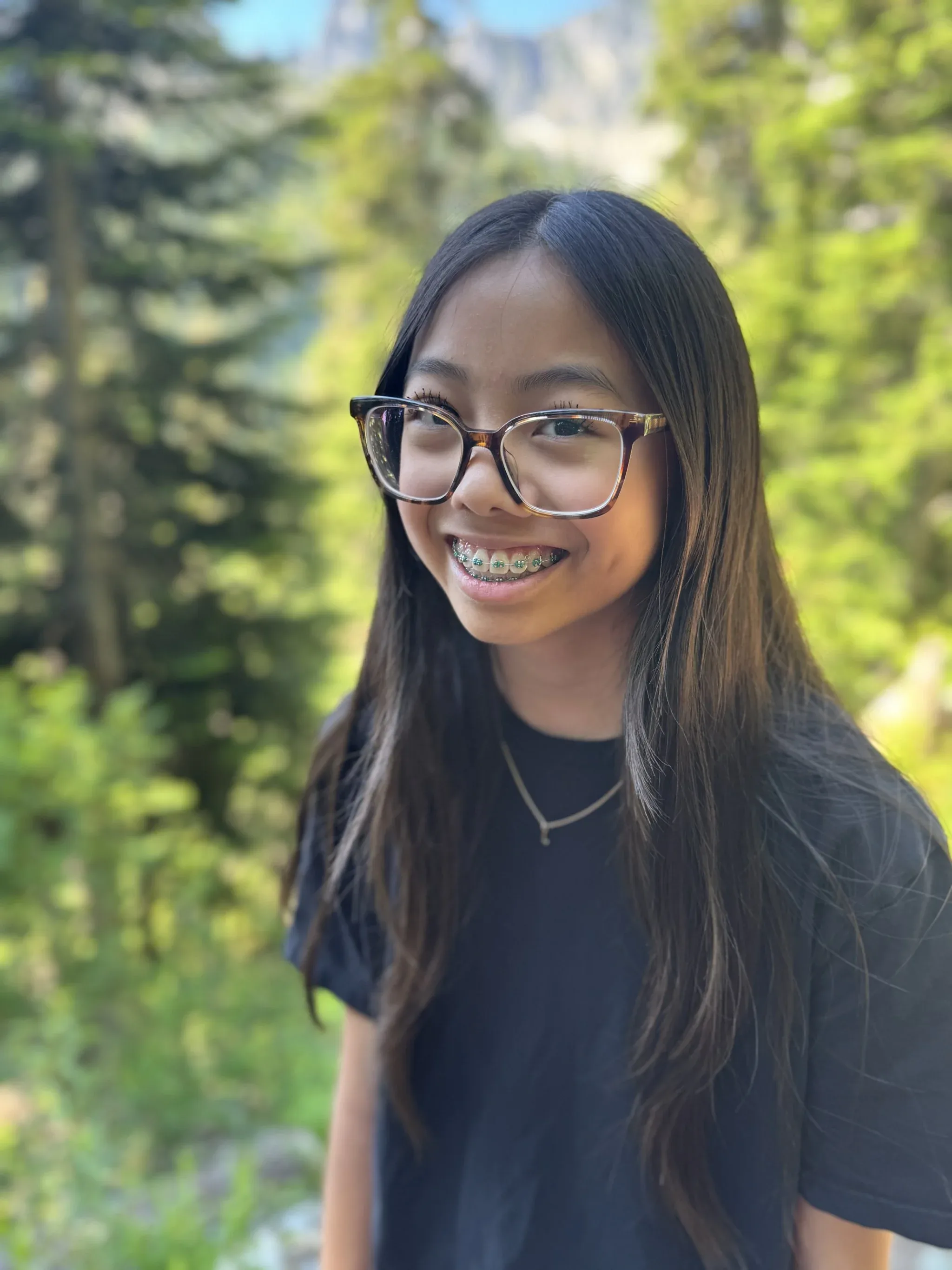 A portrait of Leah.